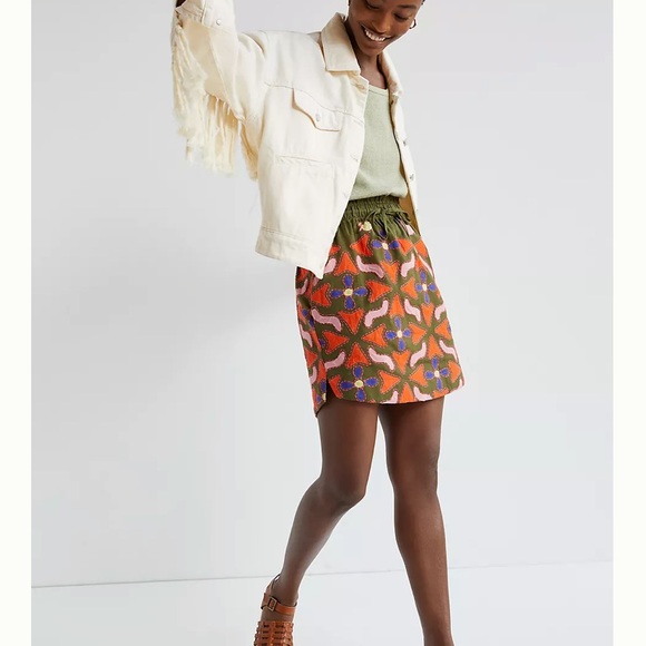 Anthropologie Dresses & Skirts - NWT Anthropology Maeve Embroidered Mini Skirt
